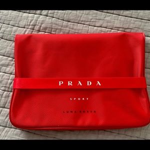 New! Authentic Prada Luna Rossa sport toiletries bag